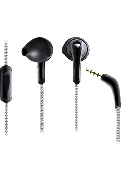 HARMAN سماعات أذن Yurbuds Signature Series ITX-2000 مع جهاز تحكم عن بعد، لون أسود