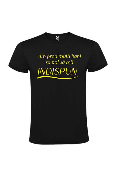 Fata Verso Promo Tricou - Am prea multi bani