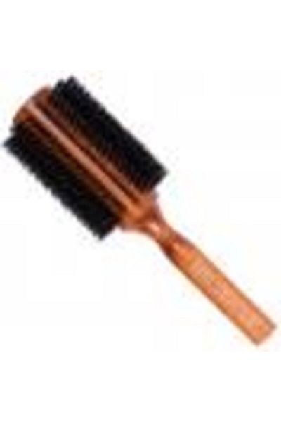 Keller Round Brush for Styling with Wild Boar Bristles, 70mm Diameter