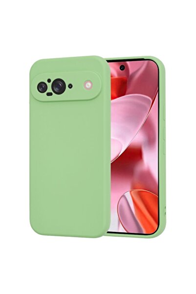 Tim Protective Case for Google Pixel 9, Timacontech, A69, Mint Green Forest