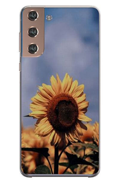 Atlas Персонализиран калъф за Samsung Galaxy S22 Plus, модел Sunflower #1, S1...