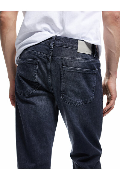 Koton Τζιν παντελόνι με κανονική μέση βαμβακερή ίσια εφαρμογή - Mark Jean