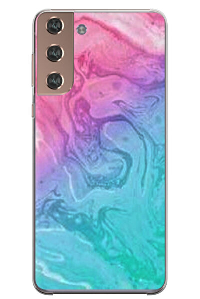 Atlas Персонализиран калъф за Samsung Galaxy S22 Plus, модел Colorful Mess, S...