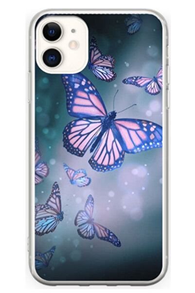 Atlas Husa personalizata pentru Apple iPhone 11, model Butterfly #1, S1D1M0028
