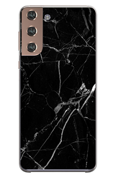 Atlas Husa personalizata pentru Samsung Galaxy S22, model Black Marble, S1D1M...
