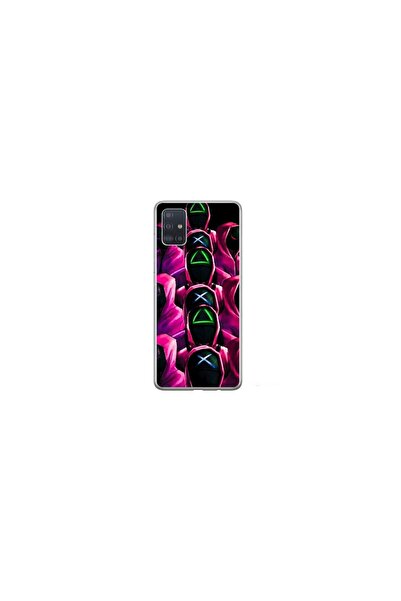 Atlas Husa personalizata HQ Print 360 de grad pentru Samsung Galaxy A51, Squi...
