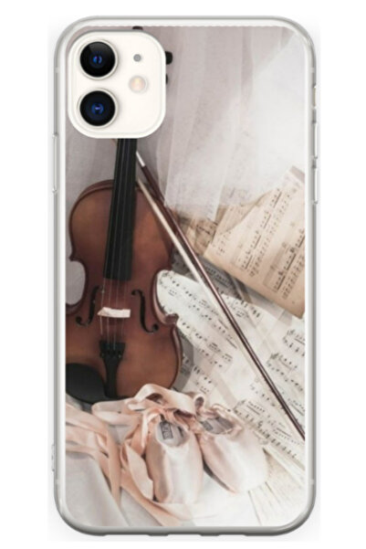 Atlas Персонализиран калъф за Apple iPhone 12, модел Violin, S1D1M0371