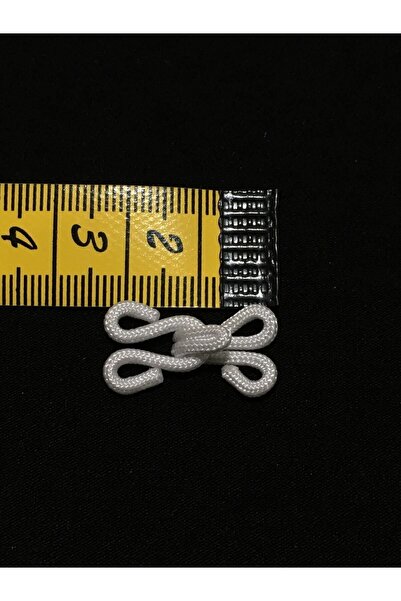 karantuhafiye Αγκράφες / Αγκράφες πλεξούδας / Πλεξούδα αγκράφες / 10 ζεύγη / Νο 1 Λευκό