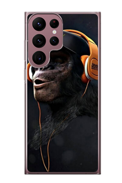 Atlas Husa personalizata pentru Samsung Galaxy S22 Ultra, model Monkey, S1D1M...