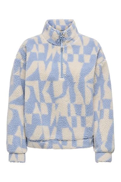 ONLY Onlnew Janne L/S Half Zip Box Sw