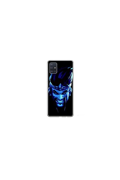 Atlas Husa personalizata HQ Print 360 de grad pentru Samsung Galaxy A51, Blue...