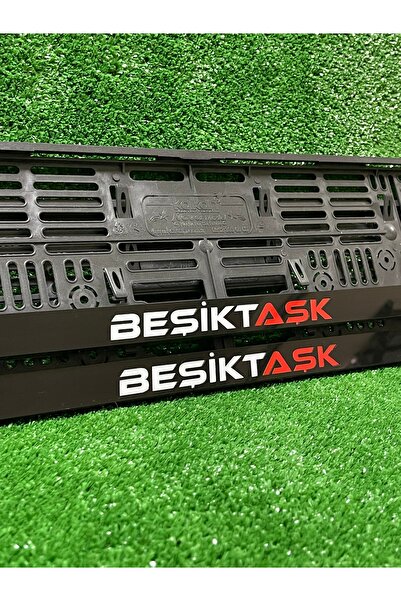 PP Plakalık Oto Araba Plakalığı BEŞİKTAŞK Yazılı KARTAL Logolu Plakalık