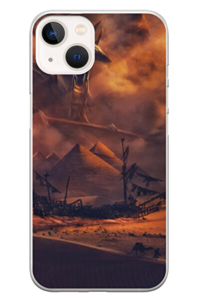 Atlas Husa personalizata HQ Print pentru Apple iPhone 15 Plus, Anubis, S1D1M0281