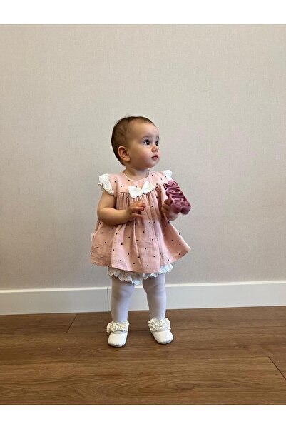 BabyDia Shirt Lace Detailed Suit