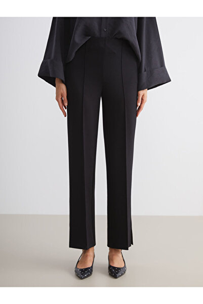 LC Waikiki Siyah Dar Fit Kadın Pantolon