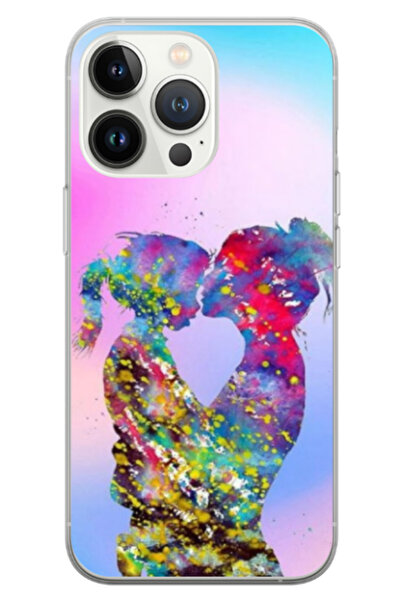 Atlas Husa personalizata HQ Print pentru Apple iPhone 15 Pro Max, Colorful Lo...