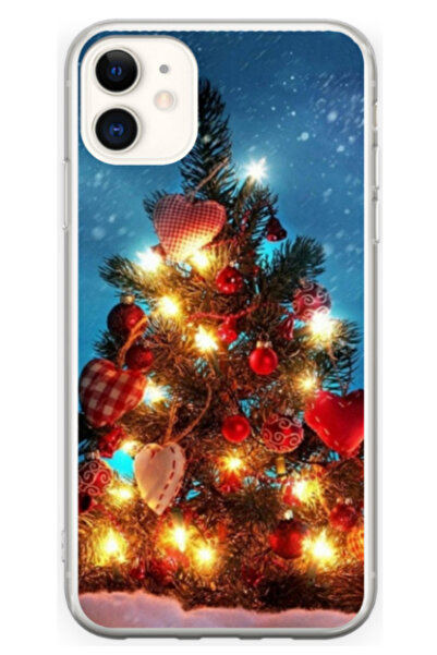 Atlas Husa personalizata pentru Apple iPhone 12, model Christmas Tree #2, S1D...