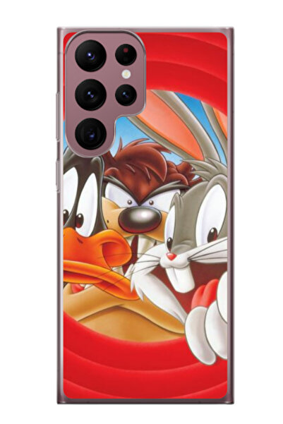 Atlas Εξατομικευμένη θήκη για Samsung Galaxy S22 Ultra, μοντέλο Tom and Jerry...