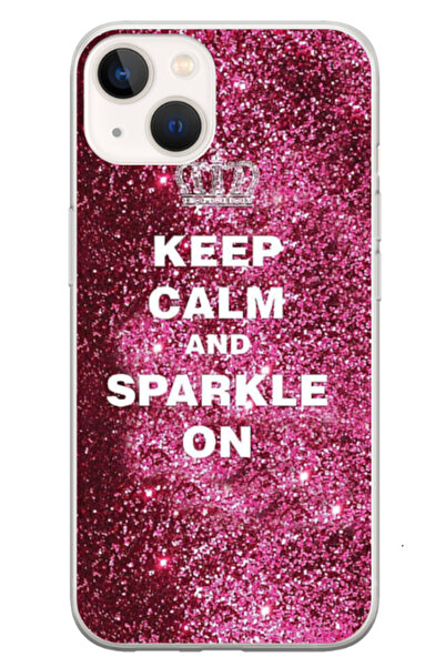 Atlas HQ Εκτυπώστε εξατομικευμένη θήκη για Apple iPhone 15, Keep Calm and Spa...