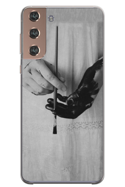 Atlas Husa personalizata pentru Samsung Galaxy S22, model Black Paint, S1D1M0336