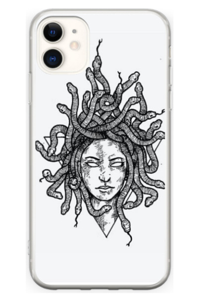 Atlas Husa personalizata pentru Apple iPhone 12 Mini, model Medusa #2, S1D1M0230