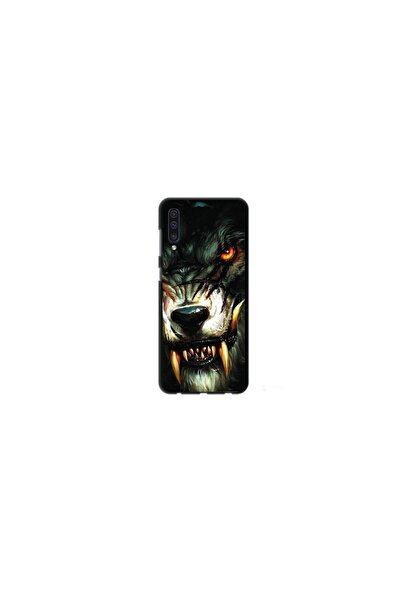 Atlas Husa personalizata si Folie de Silicon Huawei P30 Lite, Wolf, multicolo...