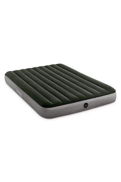 divendi-ro Inflatable mattress, for 2 persons, with pump, dimensions 1.52x0.25x2.03m, gray