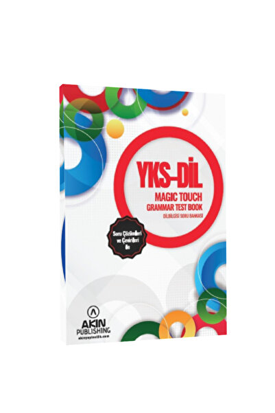 AKIN Publishing YKS-DİL 12. Sınıf Magic Touch Grammar Test Book