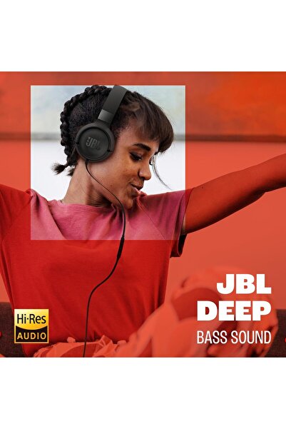 JBL Tune 520C USB-C Wired Headphones – Hi-Res Audio, Pure Bass, Tangle-Free Flat Cable, Foldab