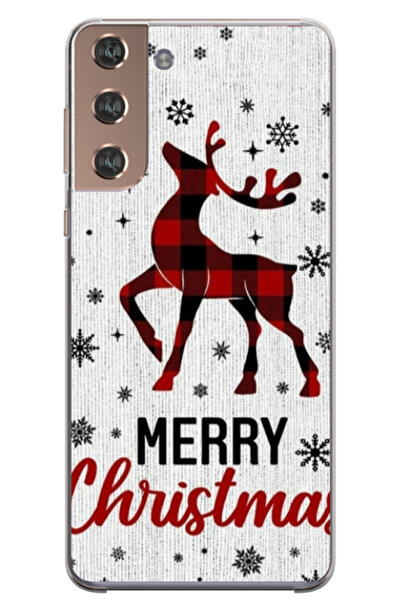 Atlas Персонализиран калъф за Samsung Galaxy S22 Plus, модел „Весела Коледа“ ...