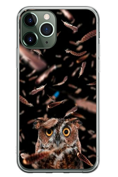 Atlas Husa personalizata pentru Apple iPhone 11 Pro Max, model Owl, S1D1M0334