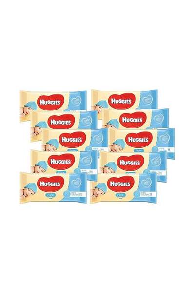 Huggies Natural Care Baby Wipes 10 Packs x 56 Wipes, 560 Count