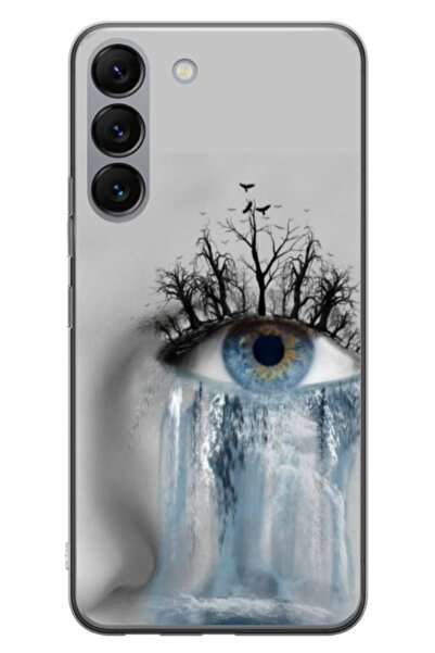 Atlas Husa personalizata pentru Samsung Galaxy S23 Plus, model Teary Eye, S1D...