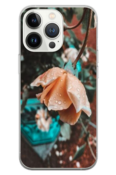 Atlas Husa personalizata HQ Print pentru Apple iPhone 15 Pro Max, Flowers #10...