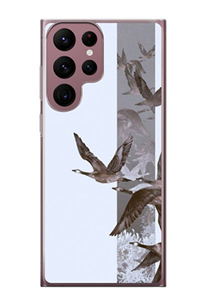 Atlas Εξατομικευμένη θήκη για Samsung Galaxy S22 Ultra, μοντέλο Birds, S1D1M0314