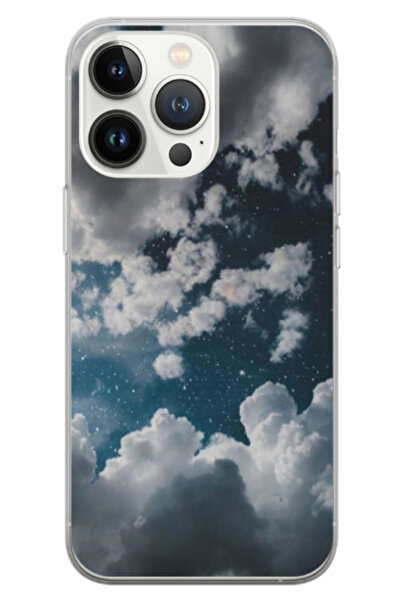 Atlas Персонализиран калъф за Apple iPhone 13 Pro Max, модел Blue Sky, S1D1M0023