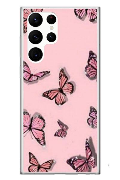 Atlas Εξατομικευμένη θήκη για Samsung Galaxy S23 Ultra, μοντέλο Butterfly #7,...