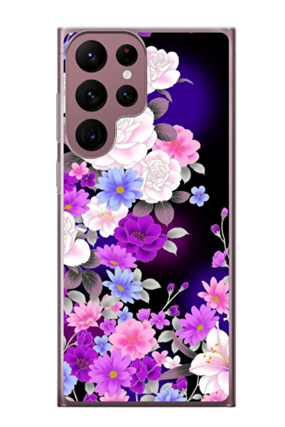 Atlas Εξατομικευμένη θήκη για Samsung Galaxy S22 Ultra, μοντέλο Flowers #3, S...