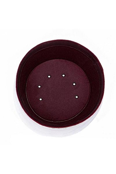 CAMİMARKET Sponge Satin Plain Imam Sarik