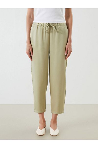 LC Waikiki New Season Elastic Waist Carrot Cut Women's Trousers - S5Rj38Z8