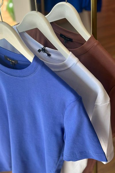 Unique Boutique White 100% Cotton T-shirt