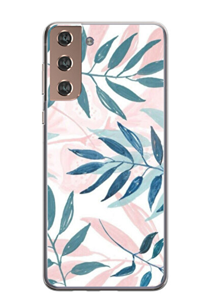 Atlas Εξατομικευμένη θήκη για Samsung Galaxy S21 Plus, μοντέλο Leaf Design #1...