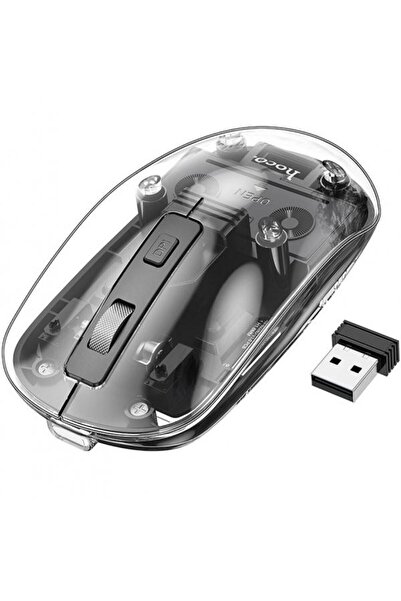 hoco. Gm29 2.4g Mysterious Business Dual Mode Silent Wireless Mouse - Black