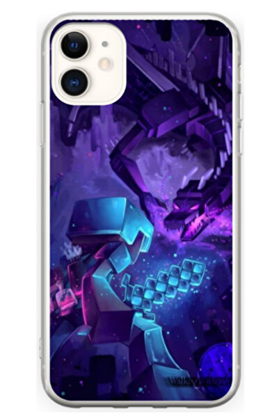 Atlas Husa personalizata pentru Apple iPhone 12 Mini, model Ender Dragon, S1D...