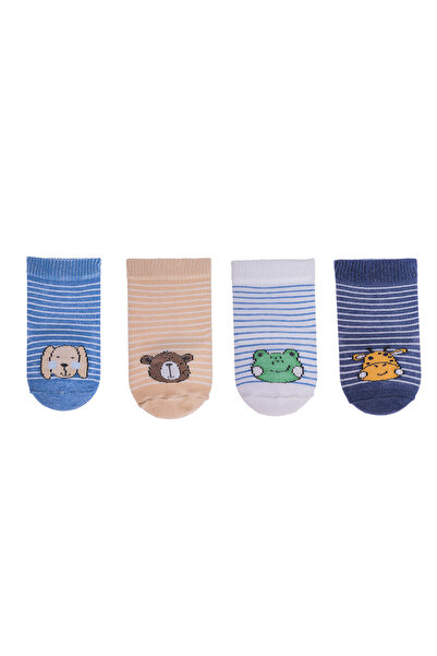 ebebek Hello Baby HelloBaby Erkek Bebek 5'li Soket Çorap