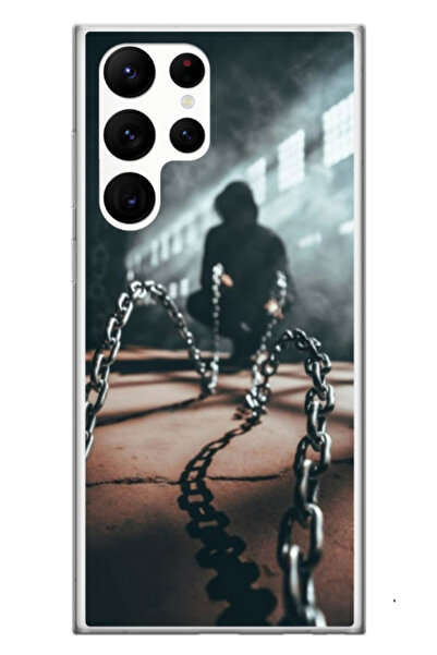 Atlas Εξατομικευμένη θήκη για Samsung Galaxy S23 Ultra, μοντέλο Chain Man, S1...