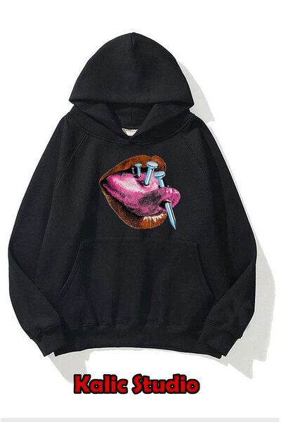 Kalic Studio Grillz Oversize Sweatshirt Black