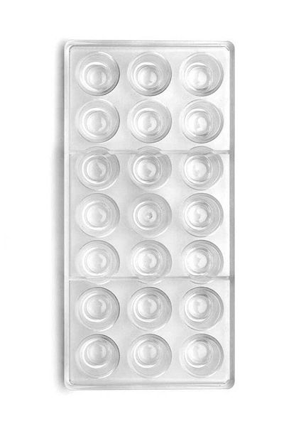 Generic Acrylic Chocolate Mold In The Shape Of Spiral 27.5 X 13.5 Cm