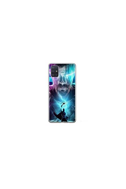 Atlas Husa personalizata HQ Print 360 de grad pentru Samsung Galaxy A51, Thor...