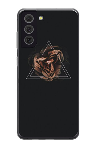 Atlas Εξατομικευμένη θήκη για Samsung Galaxy S21 FE, μοντέλο Triangle Rose, S...